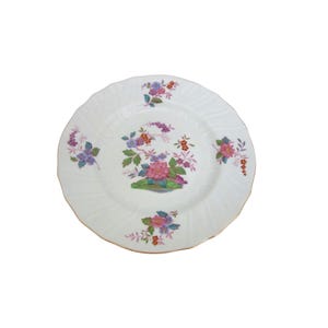 Vtg. Spode Copelands China Plummer Ltd Decorative Floral 8&quot; Plate
