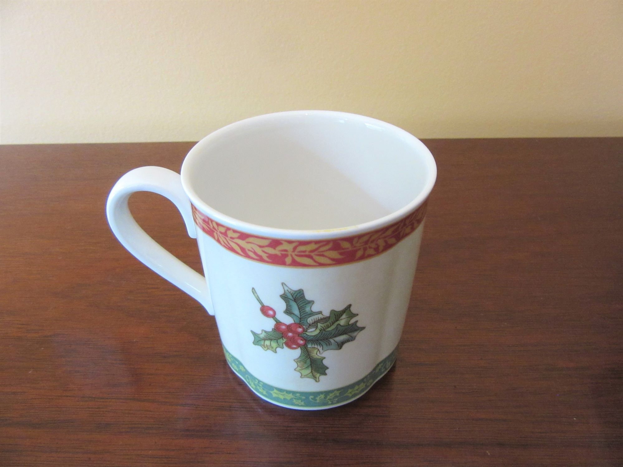 インテリア飾り台コーヒーカップ置き飾り モチノキハンドメイド