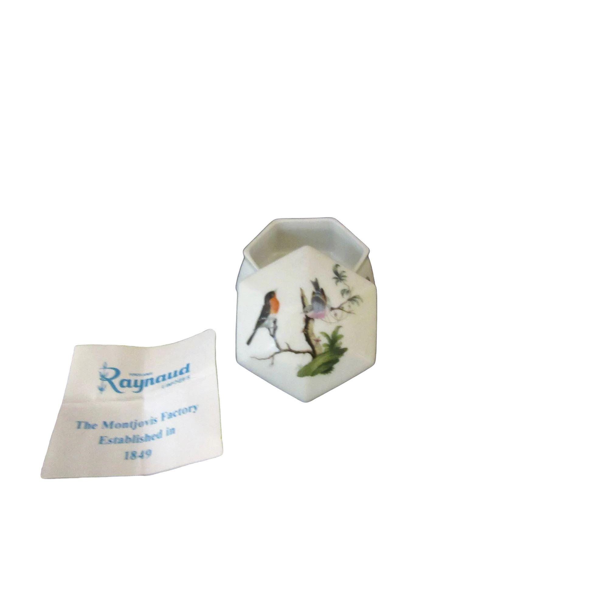 Pretty Raynaud Ceralene Limoges Porcelain Trinket Box W Pretty Raynaud Ceralene Limoges Porcelain Trinket Box W