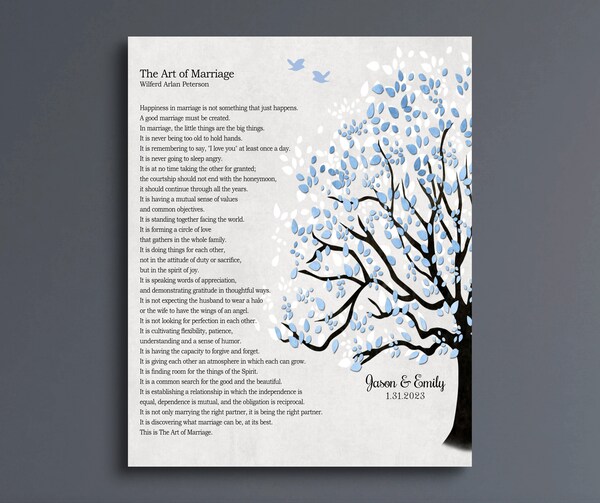 To My Husband Poem Wall Art Anniversary Poem Love Poem Wall Hanging - Etsy