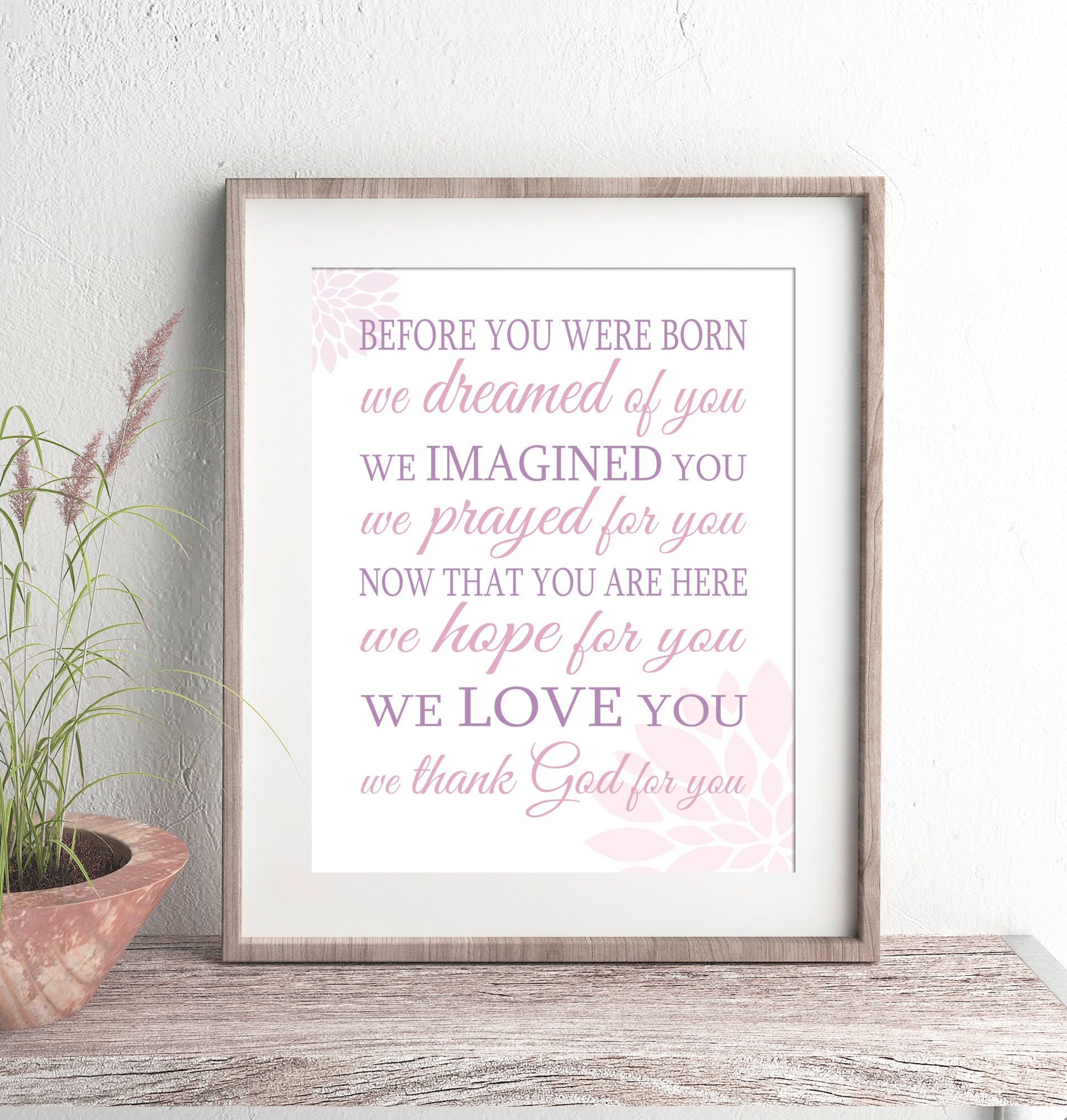 Before You Were Born Poem CANVAS PRINT Wall Art Personalized Etsy Before You Were Born Poem CANVAS PRINT Wall Art Personalized Etsy
