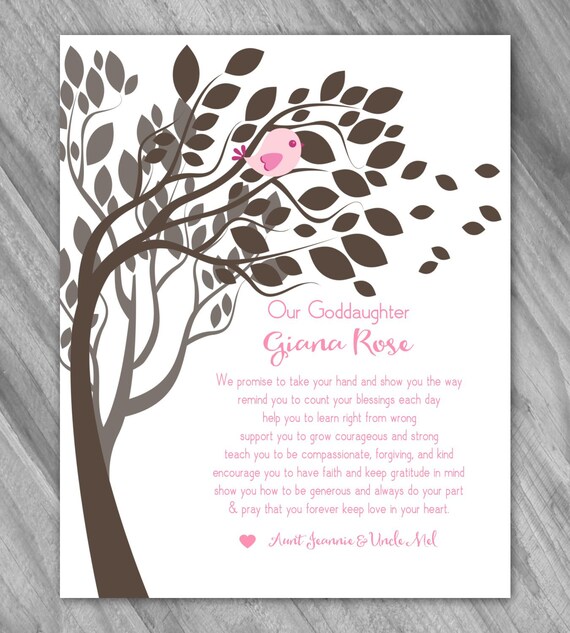 baby dedication gifts from godparents