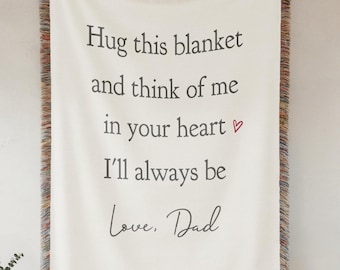 Memorial Gift Blanket Personalized Bereavement / Sympathy Blanket, Loss of Loved One  Remembrance In Memory Of Minimalist Modern Comfort Ash