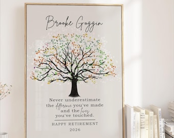 Retirement Gift For Coworker Leaving, Personalized Farewell Gift  Happy Retirement, Goodbye Boss Going Away Gift For Women Nurse Retirement