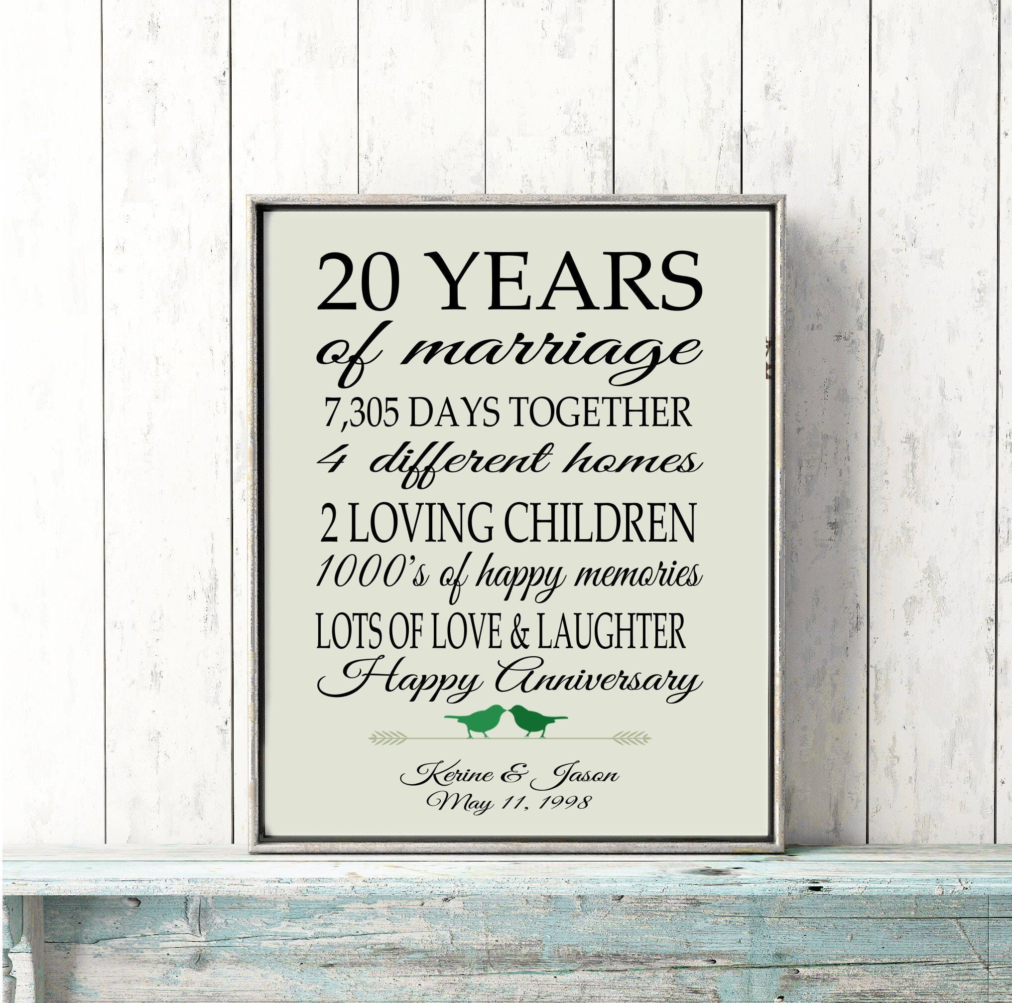 20Th Anniversary Gifts For Husband Canada - Gorgeous Personalized 20th Anniversary Gifts Anniversary ... : 20th anniversary gifts for husband canada.