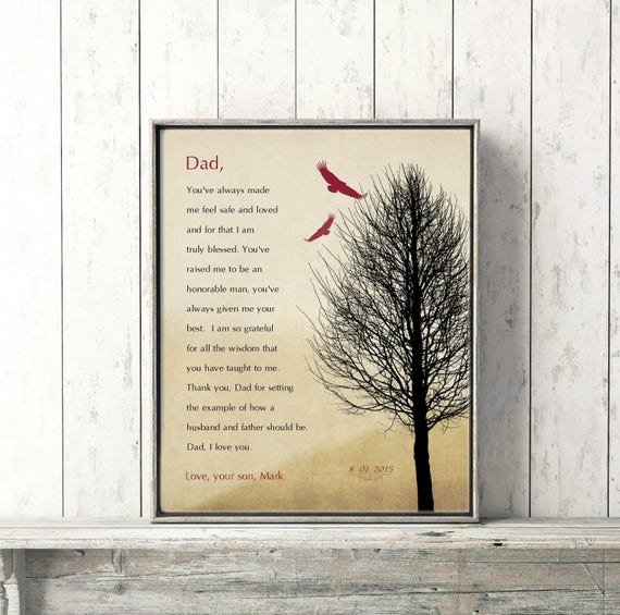 wedding gift from father to son