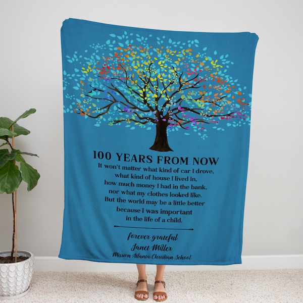 100 Years From Now Poem - Etsy