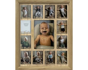 monthly baby frame