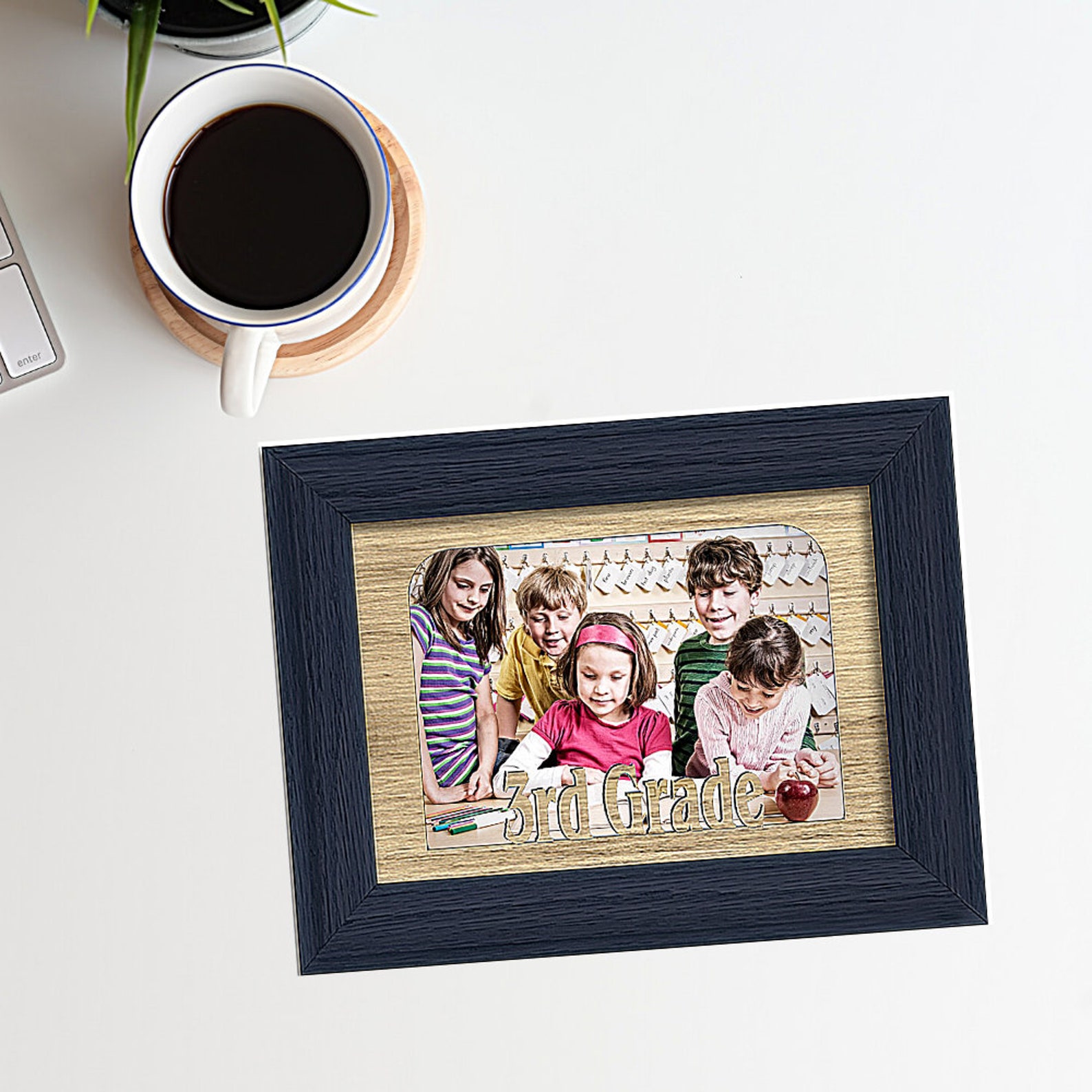 3rd Grade Picture Frame Holds 4x6 Photo Multiple Color Etsy