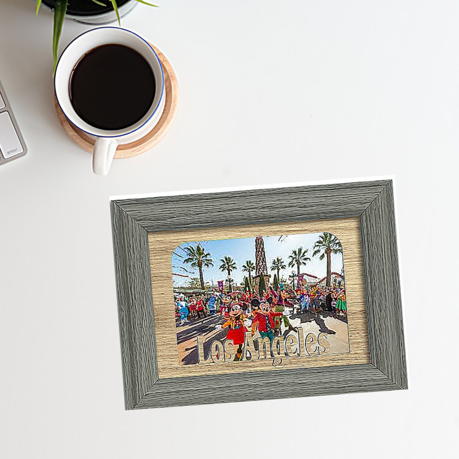 Los Angeles California Hometown City Picture Frame | Etsy