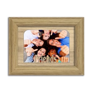 Friends Tabletop Picture Frame - Holds 4x6 Photo - Multiple Color Options