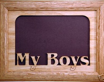 My Boys Picture Frame 5x7