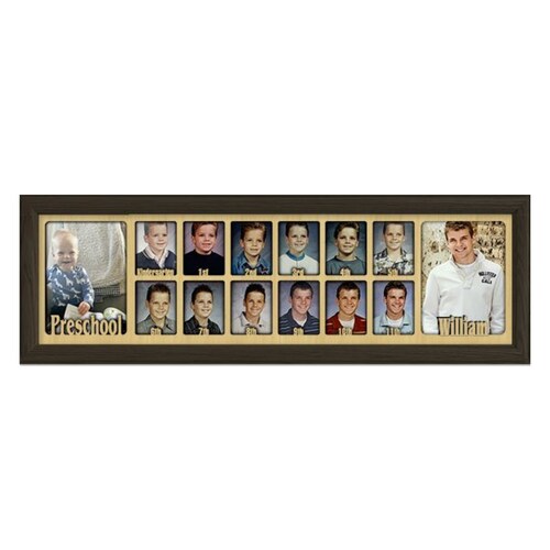 School Years Picture Frame Personalized Holds Twelve Etsy Canada