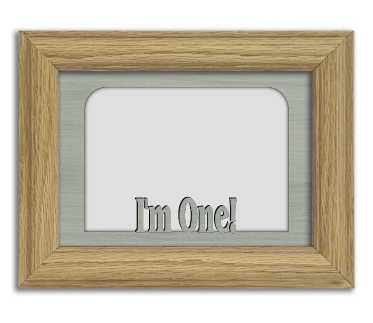 I'm One! | Baby First Picture Frame | Home Decor | Family Frame | 5x7 ...