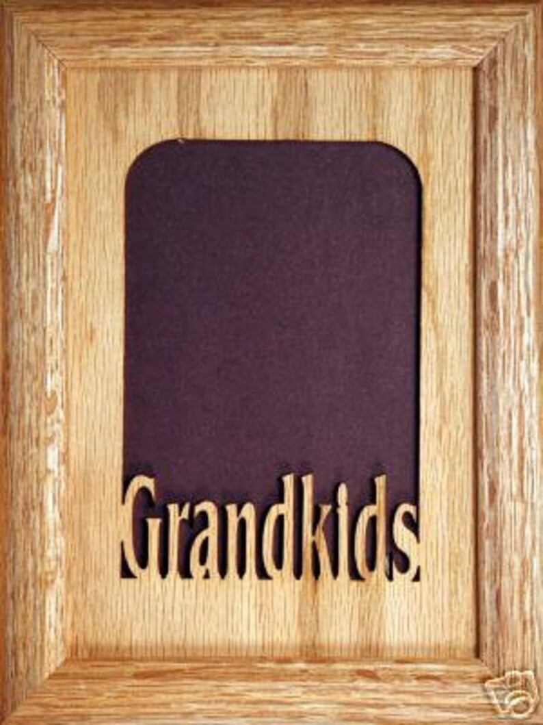 Grandkids Tabletop Picture Frame Holds 4x6 Photo Multiple Etsy