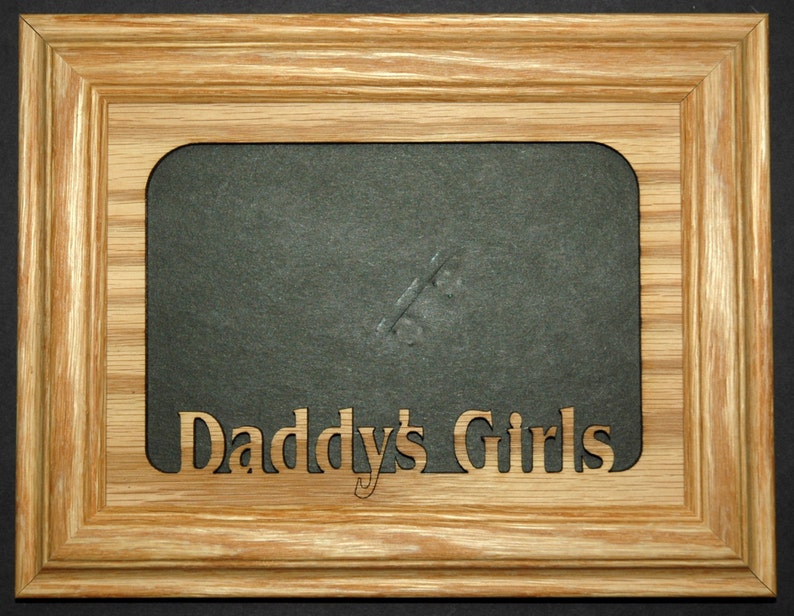 Daddy S Girls Picture Frame Dad Gift Photo 5x7