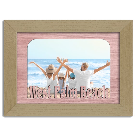 West Palm Beach Spring Break Collection Picture Frame Etsy