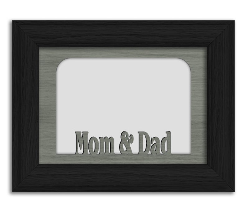 Mom and Dad Tabletop Picture Frame Holds 4x6 Photo - Etsy