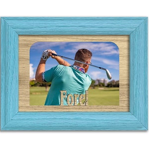 Fore! Picture Frame - Holds 4x6 Photo - Multiple Color Options