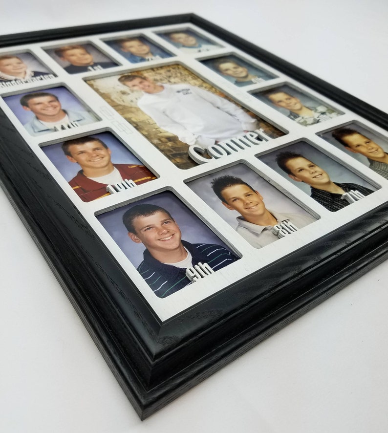 School Years Picture Frame Personalized Holds Twelve Etsy