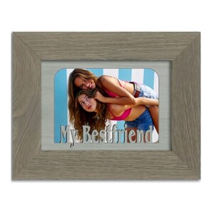 My Best Friend Tabletop Picture Frame - Holds 4x6 Photo - Multiple Color Options