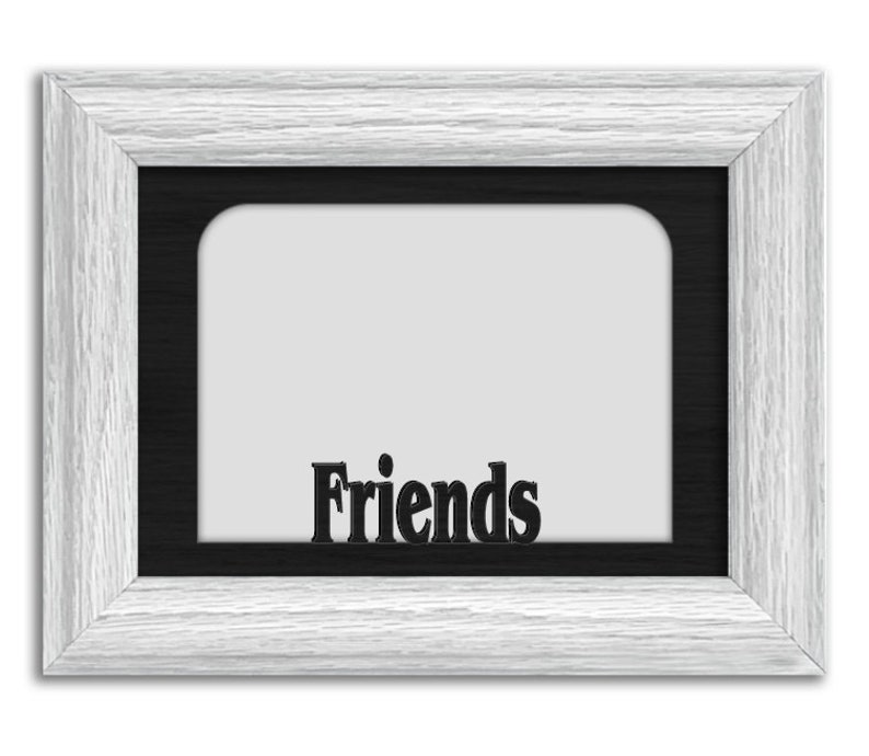 Friends Tabletop Picture Frame Holds 4x6 Photo Multiple Etsy
