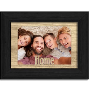 Home Picture Frame - Holds 4x6 Photo - Multiple Color Options
