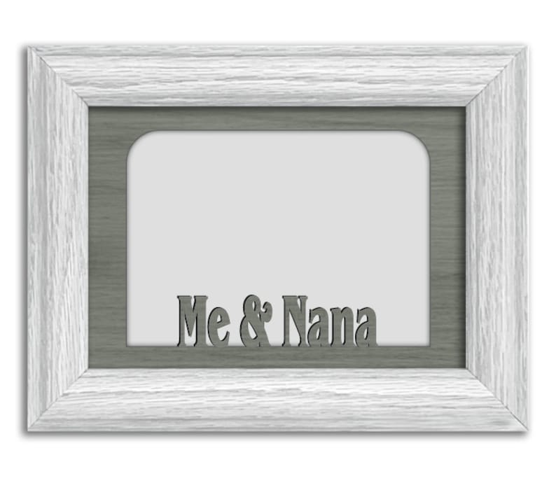 Me and Nana Tabletop Picture Frame Holds 4x6 Photo Etsy