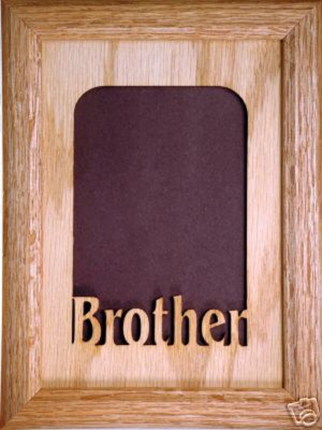 Brother Tabletop Picture Frame Holds 4x6 Photo Multiple Etsy
