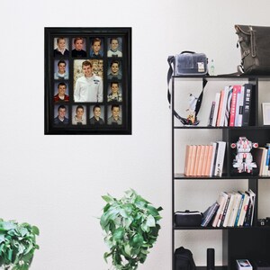 School Years Picture Frame - Personalized With Any Name - 10 Color Choices (Shown in Espresso Frame)- Graduation Frame - 11x14 image 2