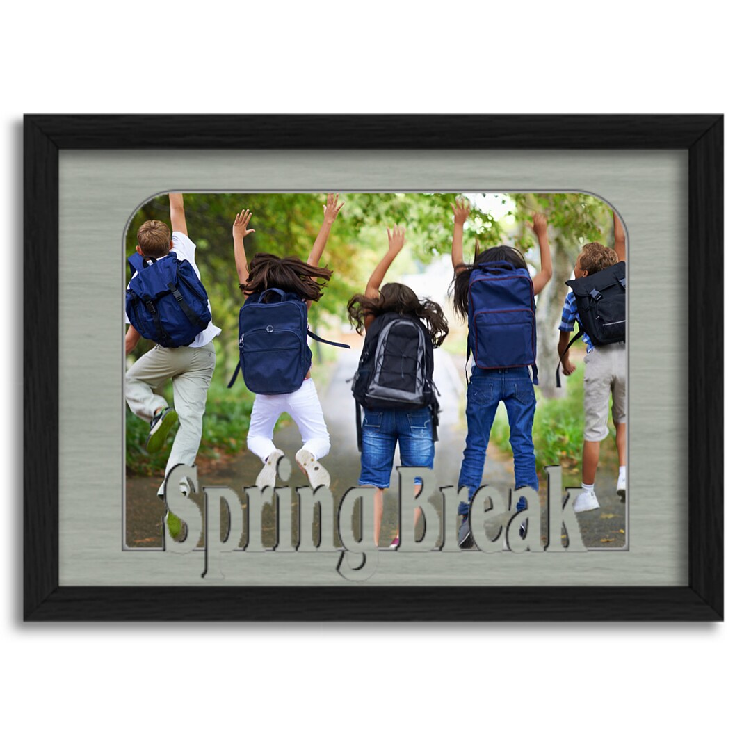 Spring Break Picture Frame - Beach Vacation, College Trip, Best Friends ...