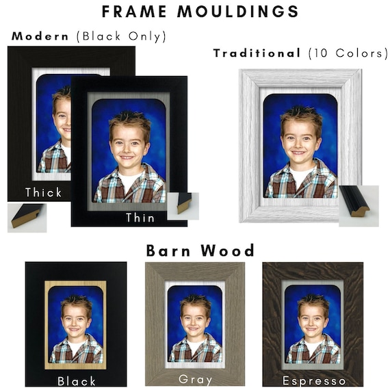 AGE 5 EXPOSURES Picture Frame, 5 Years Old Photo Frames, Holds a 4 X 6  Photo Frame, Picture Frame, School Picture Photo Frame 