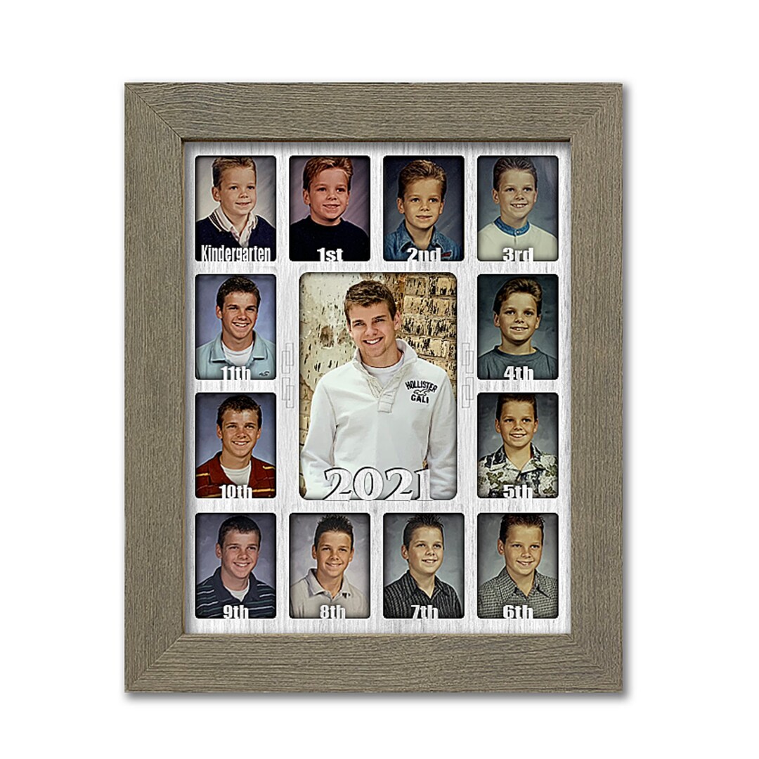 School Years Picture Frame Personalized With Any Graduation Etsy