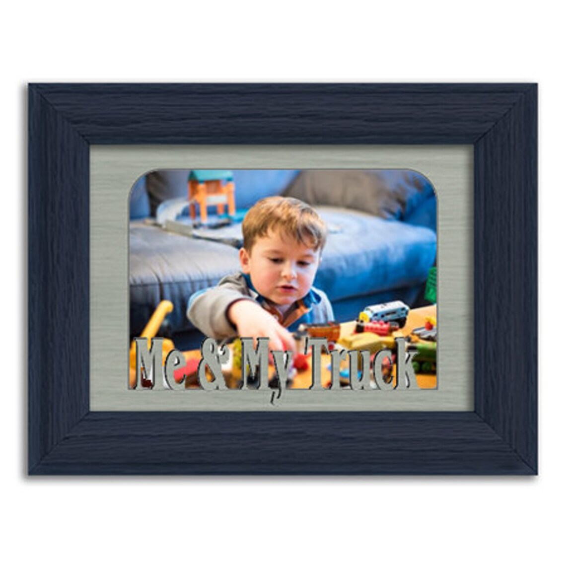 Me & My Truck Tabletop Picture Frame Holds 4x6 Photo Etsy