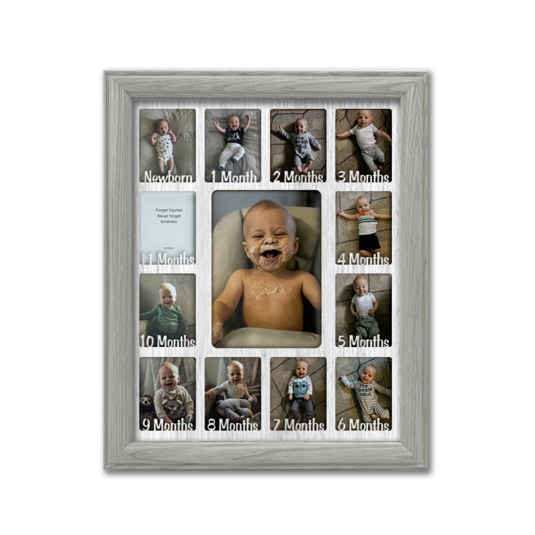 First Year Frame Baby First Year Frame - (non-personalized) Holds Twelve 2.5