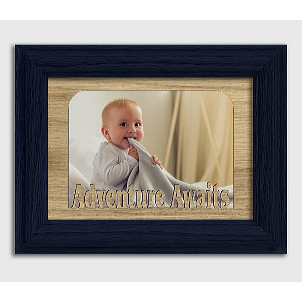 Adventure Awaits | Baby First Picture Frame | Home Decor | Family Frame ...