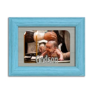 Godson Tabletop Picture Frame - Holds 4x6 Photo - Multiple Color Options - Family Frame