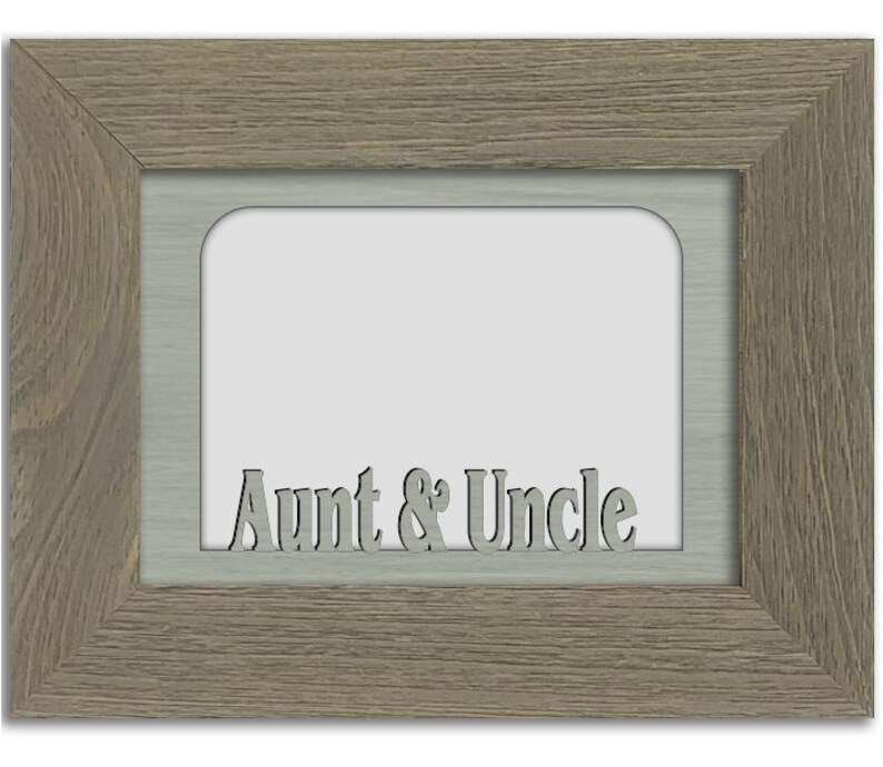 Aunt and Uncle Tabletop Picture Frame Holds 4x6 Photo Etsy