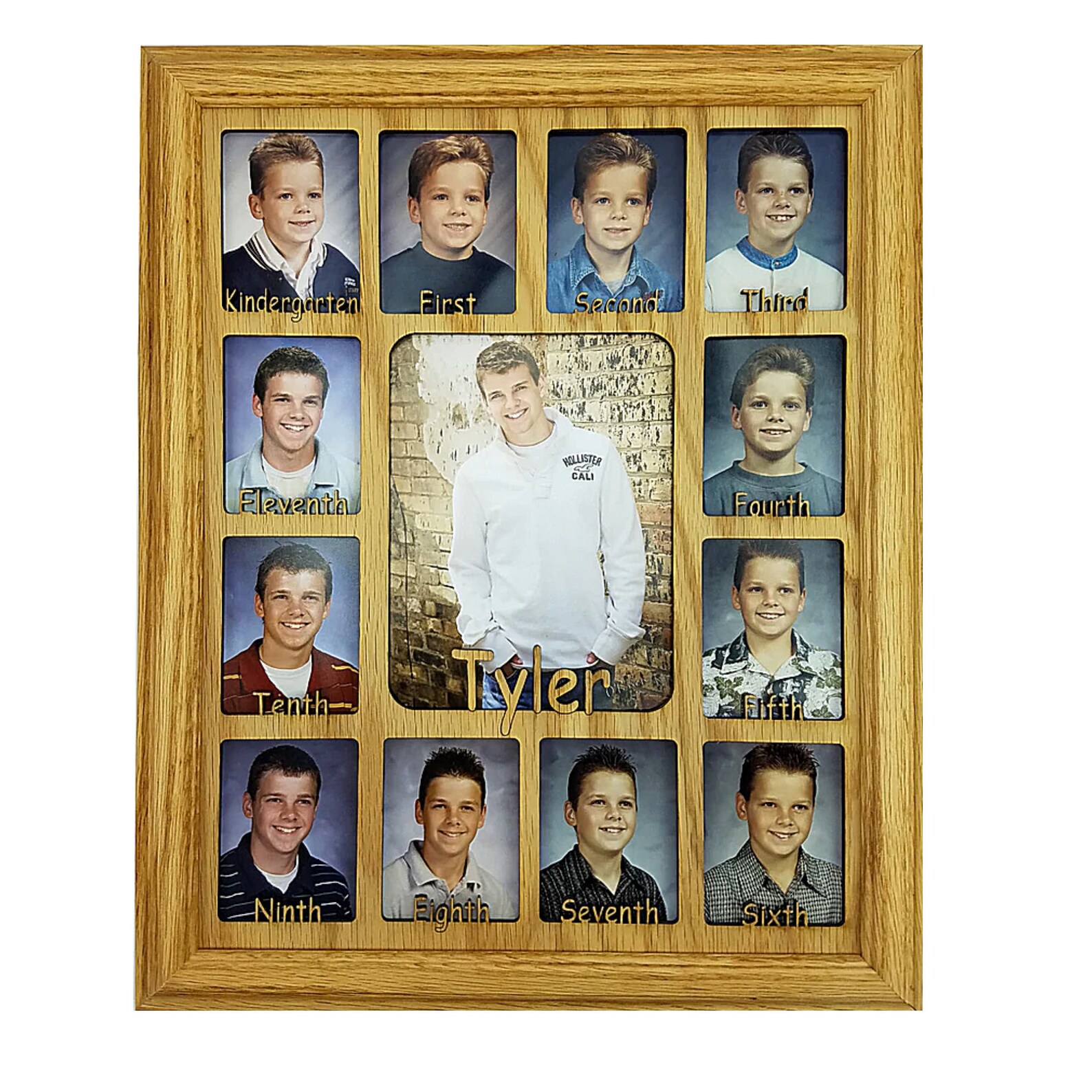 School Years Picture Frame Personalized With Any Name 10 Etsy