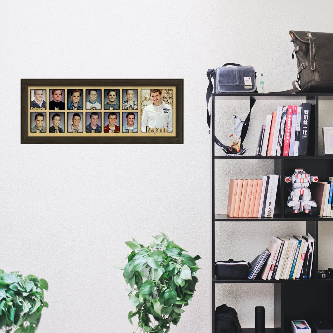 School Years Picture Frame Personalized Holds Twelve Etsy