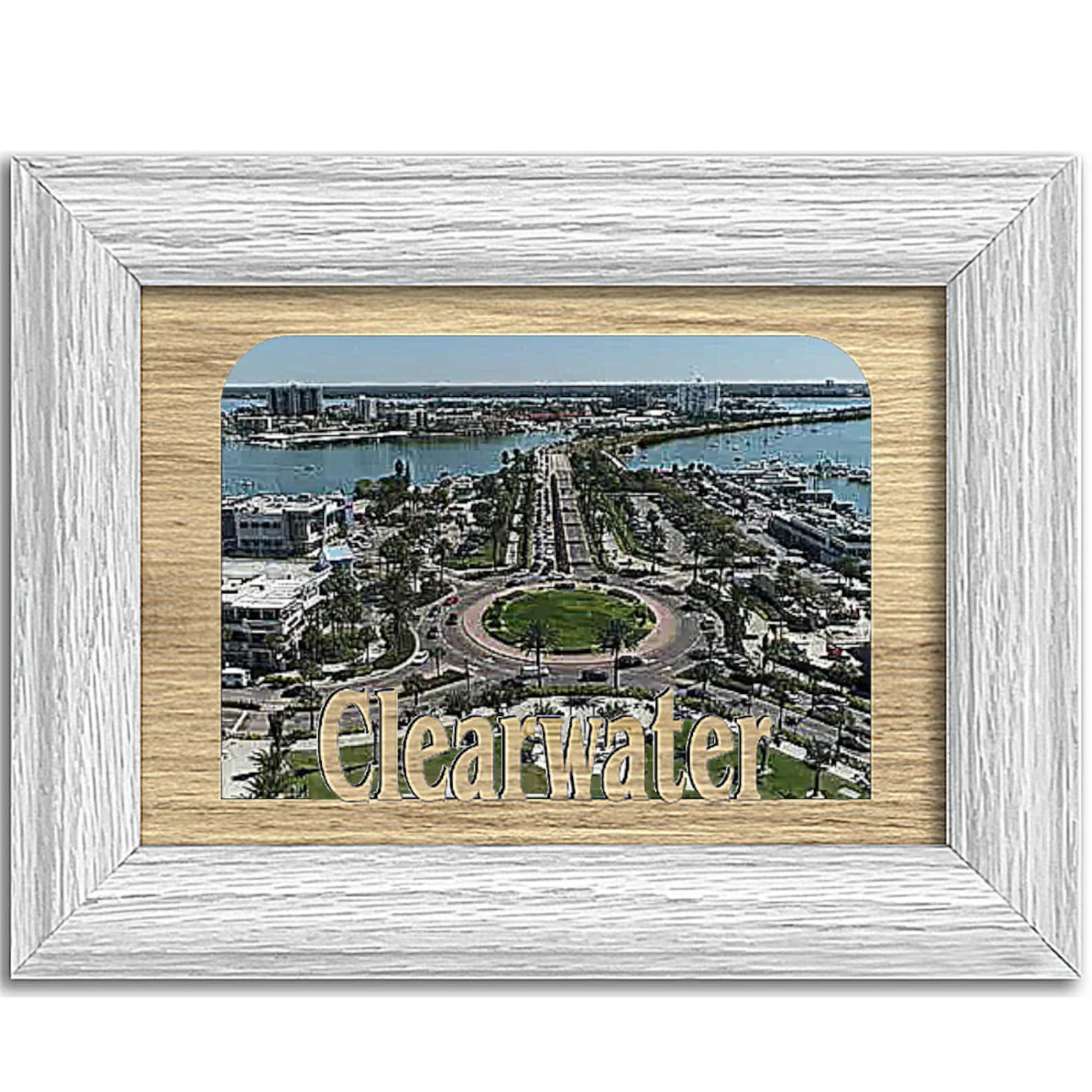 Clearwater Florida Hometown City Picture Frame Vacation Etsy