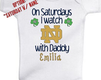 notre dame baby girl clothes