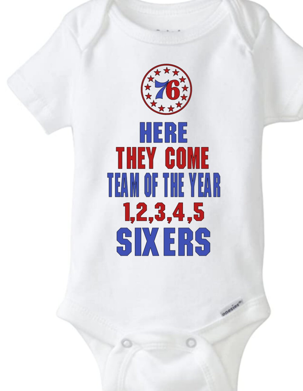  Shedd Shirts 76ers Maxey Logo Baby 1 Piece: Clothing, Shoes &  Jewelry