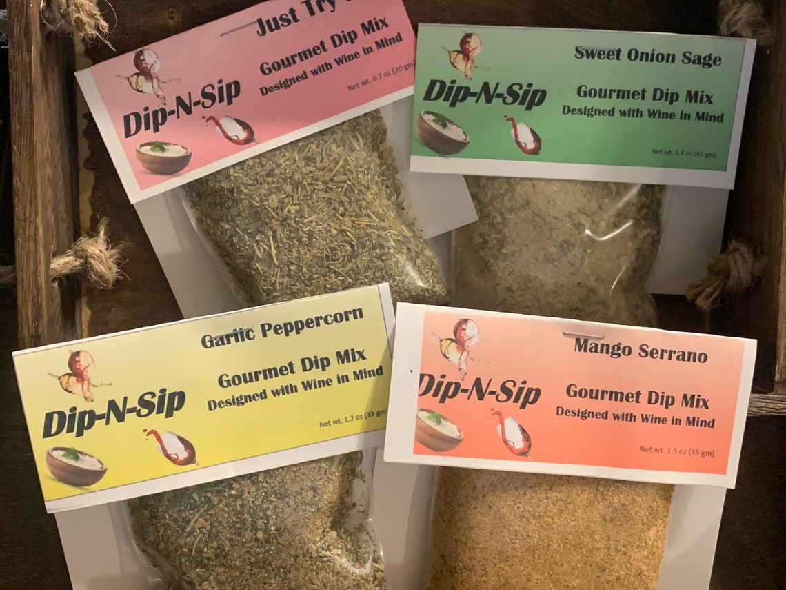 DipNSip Nuevos Sabores 8 Pack Etsy