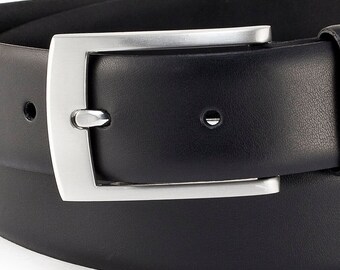 Coach Smooth Black Leather Belt Sz 38 COACH® | Signature Buckle Cut To Size Reversible Belt, 38 Mm main image 4