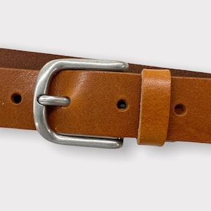 Leather belt ladies jeans belt belt soft full grain cowhide high quality leather belt