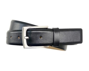 ゴールドバックルブラックベルト 男性用 メンズベルト ゴールド