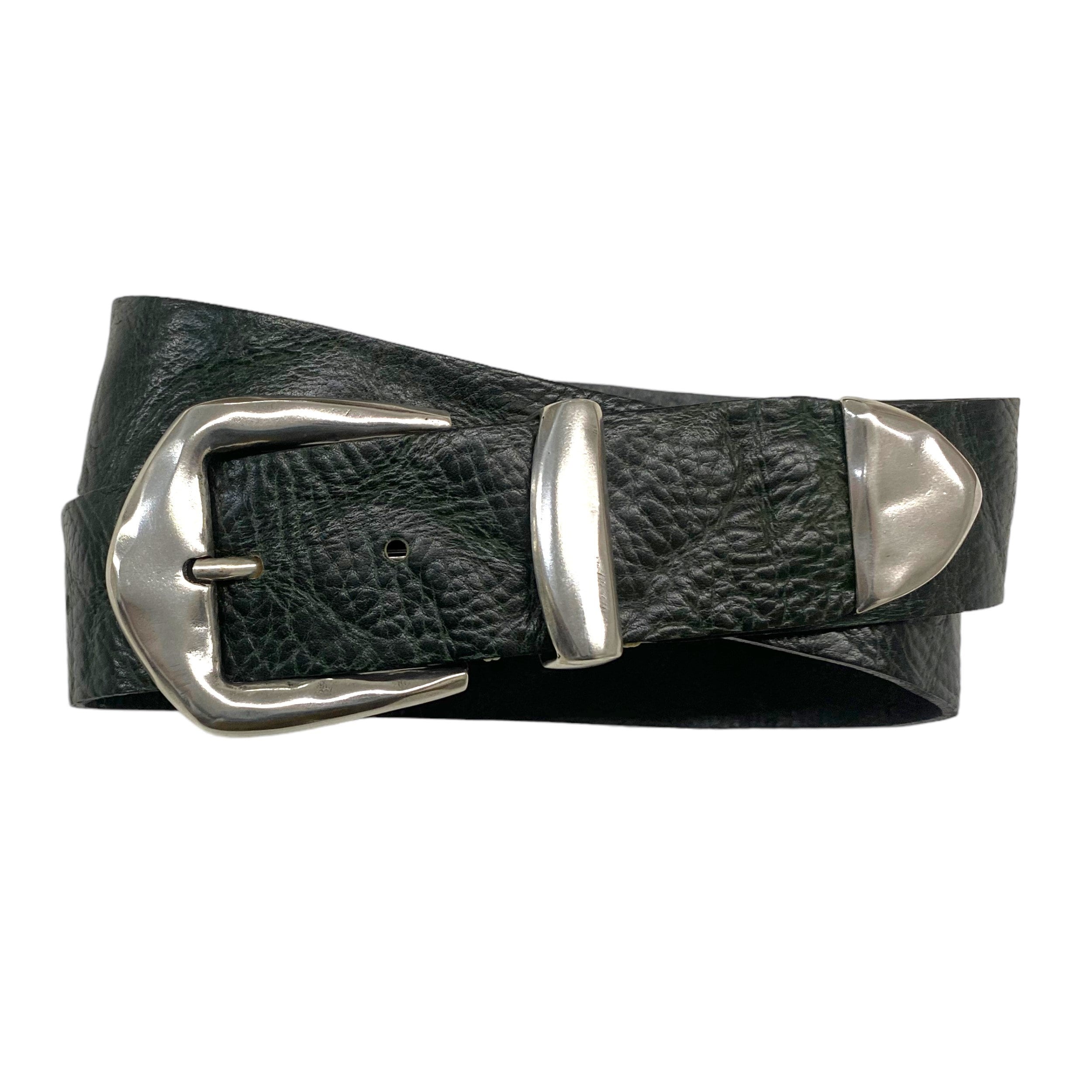 Vintage 80s 90s Black & White PVC Belt Silver Tone Buckle Size 34–38 Retro Mod Vintage Chicos Belt - Etsy main image 4