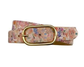 Thin silicone like Plastic Belt La Charmeuse, for Women