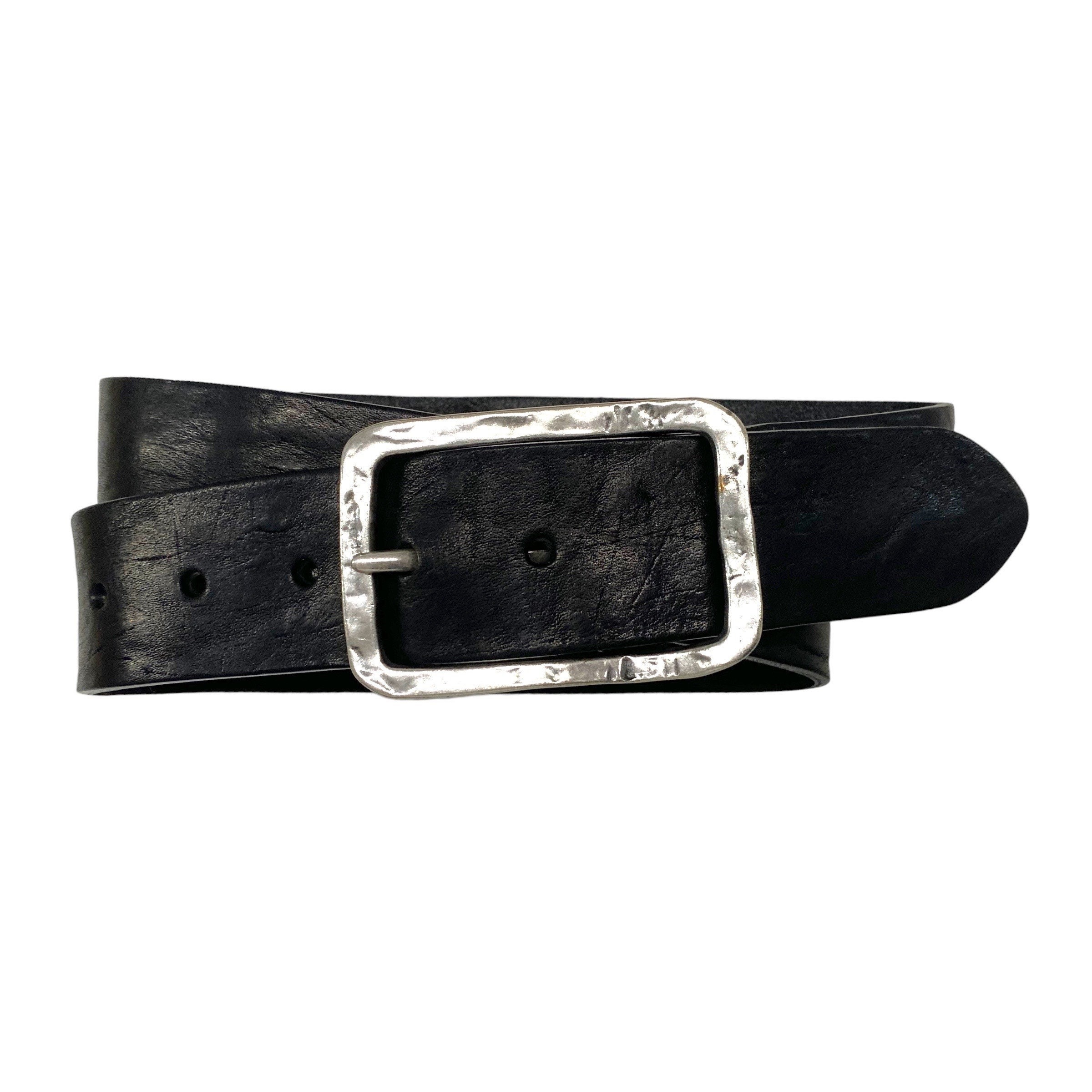 Koeienhuid riem Grijs 105cm | Boutique - Boutique
